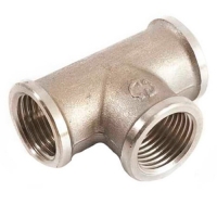 Трійник нікельований General Fittings 1" ВВВ 270014N101010A