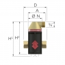 Сепаратор повітря Flamco Flamcovent Smart 1 30003