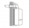 Комплект горизонтального проходу Vaillant 0020219516 60/100 PP конденсаційний 