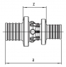 Муфта Rehau Rautitan PX 20-16