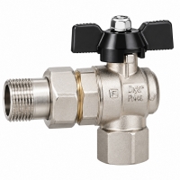 Кран із американкою кутовий General Fittings 1' 7100M8N101000A