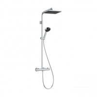 Душова система Hansgrohe Activera Q 290/180 1jet EcoSmart 28748000 з термостатом Ecostat Fine