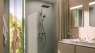 Душова система Hansgrohe Activera Q 290/180 1jet EcoSmart 28748000 з термостатом Ecostat Fine