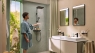 Душова система Hansgrohe Activera Q 290/180 1jet EcoSmart 28748000 з термостатом Ecostat Fine