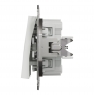 Вимикач двоклавішний Schneider Electric Asfora EPH0370121