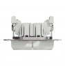 Вимикач двоклавішний Schneider Electric Asfora EPH0370121