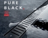 Решітка для водовідвідного жолоба Alca Pure-1050BLACK