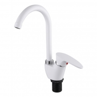 Змішувач для кухонної мийки Silver Kle PL SLHO0749WH
