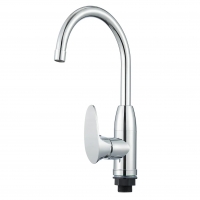 Змішувач для кухонної мийки Silver Joy PL U SLHO0743CR