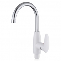 Змішувач для кухонної мийки Silver Joy PL U SLHO0743WH