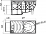 Дощоприймач Alca AGV3S