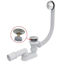 Сифон для ванни Alca A504CKM-120 Click-Clack