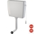 Бачок Alca A930-H-1/2" для унітазу UNI DUAL універсальний