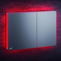 Кнопка зливу Alca Air Light Red з підсвіткою для прихованих систем інсталяції