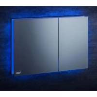 Кнопка зливу Alca Air Light Blue з підсвіткою для прихованих систем інсталяції