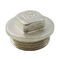 Заглушка латунна різьба зовнішня 1/2" Fado ZN01