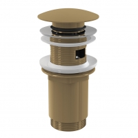 Донний клапан сифона Alca A392-G-B для умивальника ClickClack 5/4"