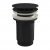 Донний клапан сифона Alca A396BLACK для умивальника Click/Clack 5/4"