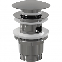 Донний клапан сифона Alca A390 для умивальника Click/Clack 5/4"