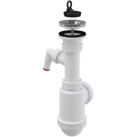 Сифон для мийки Alca A441P-DN50/40 з решіткою з нержавіючої сталі DN 70