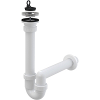 Cифон трубчастий Alca A800-DN40 з решіткою з нержавіючої сталі DN70