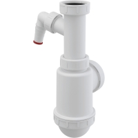 Сифон для мийки Alca A443P-DN50/40 з накидною гайкою G 6/4"