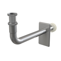 Металеве коліно Alca A438 DN 32 з накидною гайкою 5/4" 