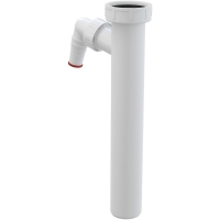 Патрубок з накидною гайкою Alca A44MS-DN40 6/4" та штуцером