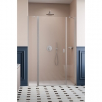 Душові двері Radaway Nes Brushed Nickel DWJS 1300Lx2000 прозоре