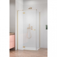 Душова кабіна Radaway Garda Brushed Gold KDJ 1000Lx900x1950 прозоре