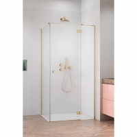 Душова кабіна Radaway Garda Brushed Gold KDJ 1000Rx800x1950 прозоре