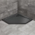 Душовий піддон Radaway Doros PT 900x900х50 Stone чорний