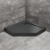 Душовий піддон Radaway Doros PT Compact 800x800х115 Stone чорний