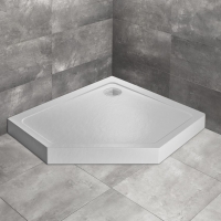 Душовий піддон Radaway Doros PT E Compact 1000Lx900x115 білий