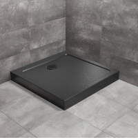 Душовий піддон Radaway Doros C Compact 900x900*115 Stone чорний
