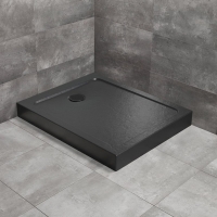 Душовий піддон Radaway Doros F Compact 1500x800х115 Stone чорний