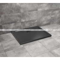 Душовий піддон Radaway Doros D 1000x800х50 Stone чорний