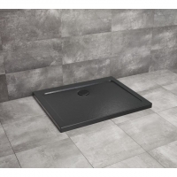 Душовий піддон Radaway Doros D 1100x800х50 Stone чорний