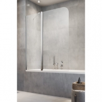 Шторка на ванну Radaway Eos Chrome PND II 1100Lx1500 прозоре