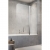 Шторка на ванну Radaway Eos Chrome PND II 1300Lx1500 прозоре