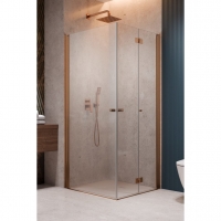 Душова кабіна Radaway Nes Brushed Copper H-KDD I 1000Lx2000 прозоре 