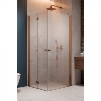 Душова кабіна Radaway Nes Brushed Copper H-KDD I 1000Rx2000 прозоре 