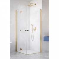 Душова кабіна Radaway Nes Brushed Gold H-KDD I 1000Lx2000 прозоре 