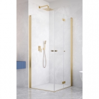 Душова кабіна Radaway Nes Brushed Gold H-KDD I 900Rx2000 прозоре