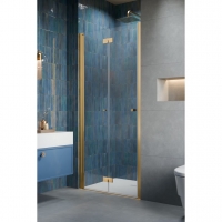 Душові двері Radaway Nes Gold DWB 900Lx2000 прозоре 