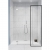 Нерухома частина дверей Radaway Torrenta Chrome DWJS 520x1950 прозоре