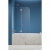 Шторка на ванну Radaway Garda Chrome PND II 1200Lx1500 прозоре