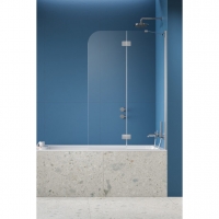 Шторка на ванну Radaway Garda Chrome PND II 1200Rx1500 прозоре