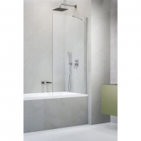 Шторка на ванну Radaway Idea Brushed Nickel PNJ II 800х1500 прозоре