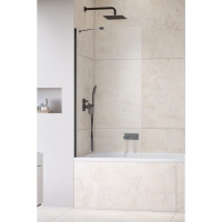 Шторка на ванну Radaway Idea Brushed GunMetal PNJ II 800х1500 прозоре